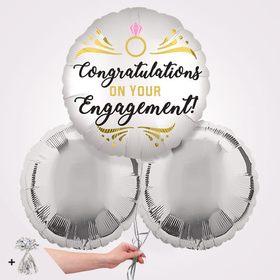 Congratulations on your Engagement Balloon Bouquet