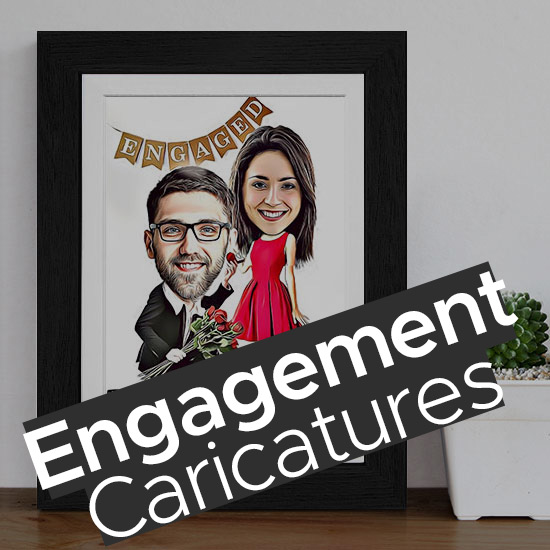 Engagement Caricatures