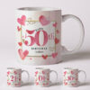 Celebration Mug 1 (Personalise) Anniversary or Birthday