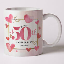Celebration Mug 2 Personalise Anniversary or Birthday