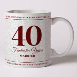 Celebration Mug 3 (Personalise) Anniversary or Birthday