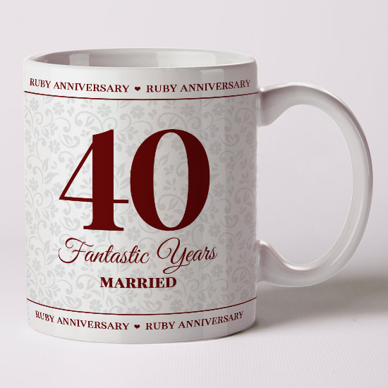 Celebration Mug 3 (Personalise) Anniversary or Birthday