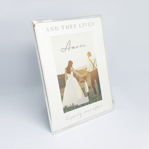 and they lived picture frame