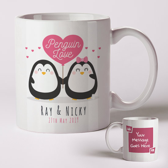 Penguin Love Mug