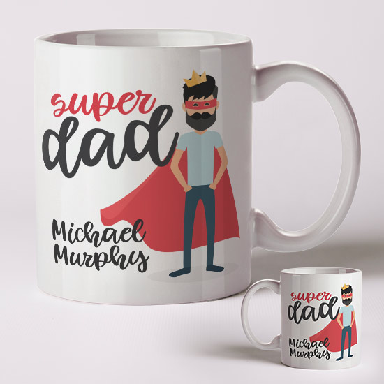 Super Dad Personalised Mug