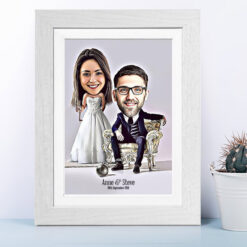 Ball & Chain Caricature