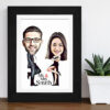 Mr and Mrs Caricature