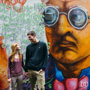 Unique Engagement Photo Shoot