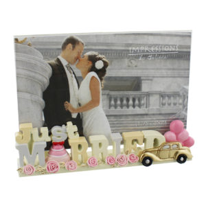 Just Married Frame