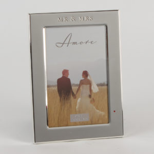 Debossed Mr & Mrs Frame