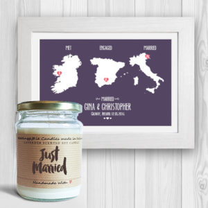 Our Love Story Candle Gift Set