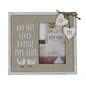 Happily Ever After Love Story Frame