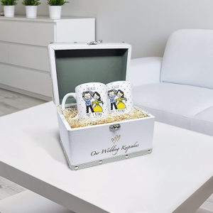Our Wedding Keepsake Box With GAA Mugs