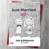 Just Married Personalised Card