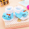 Blue Kitty Anti-Slip Newborn Slipper Boots