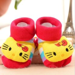 Kitty Cat Anti-Slip Newborn Slipper Boots
