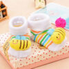 Buzzy Bee Anti-Slip Newborn Slipper Boots
