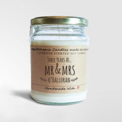 Anniversary Candle for the Mr & Mrs