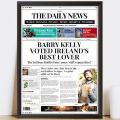 Irelands Best Lover Spoof Newspaper 1