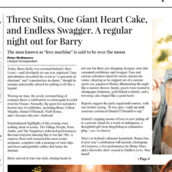 Irelands Best Lover Spoof Newspaper 1