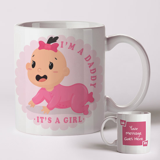 It’s a Boy Mug (Personalise) Mammy or Daddy options