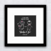 Mr & Mrs Anniversary Gift in Box Frame