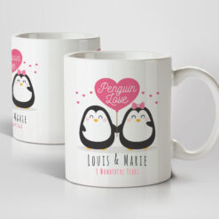 Penguin Love Mugs