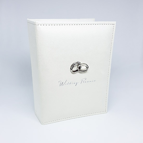 Suede Cream Wedding Planner