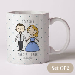 The Happy Couple Mugs (Personalise)
