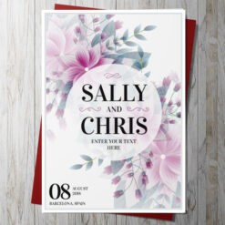 Couples Warm Wishes Card (Personalise)