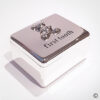 Silver Plated First Tooth Box with Teddy Icon