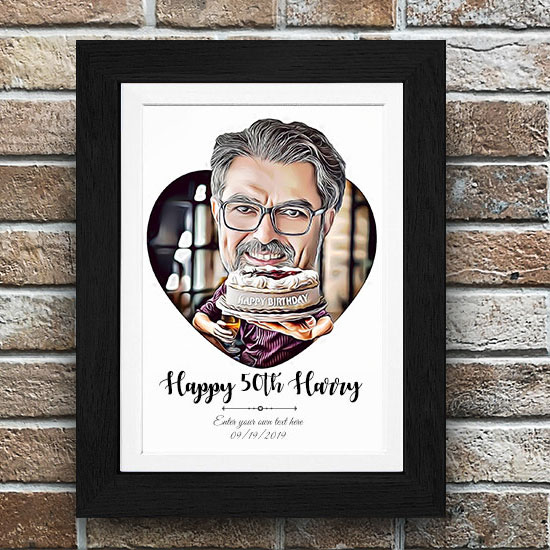 Birthday Caricature For Him