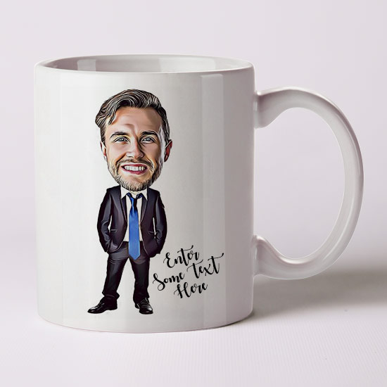 Caricature For Him (Dressed Smart)