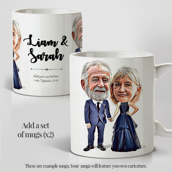 Couple Caricature - Full Body