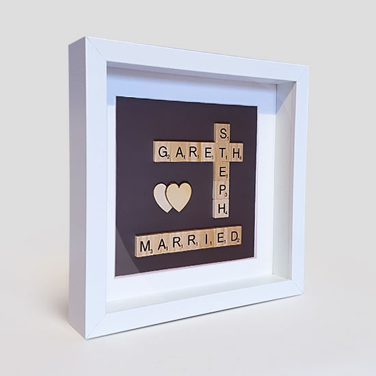 Scrabble Married Gift