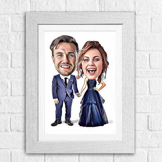 Couple Caricature - Full Body