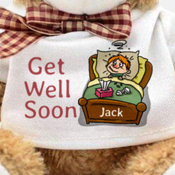 Get Well Soon - Personalised Teddy Bear