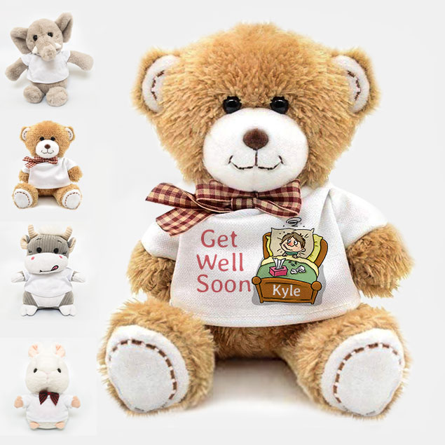 cute get well soon teddy bear
