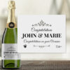 Personalised Celebratory Champagne Bottle