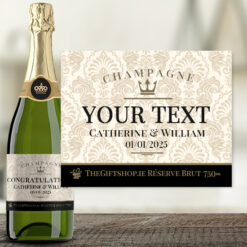 Personalised Champagne Bottle