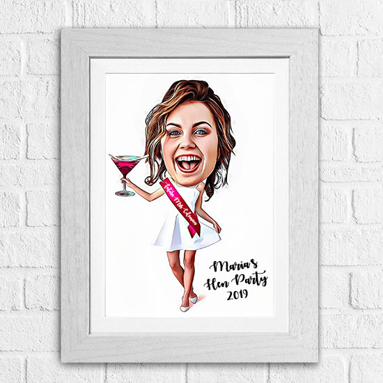 The Hen Party Caricature