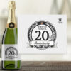 Personalised Anniversary Champagne Bottle