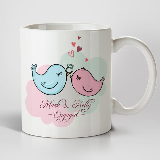 My True Love Engagement Mug
