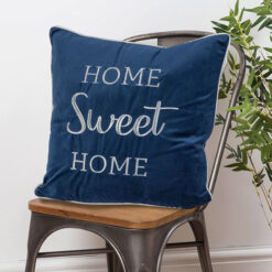 Home Sweet Home Velvet Cushion