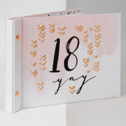 18 Yay Birthday Photo Frame and Guest Book