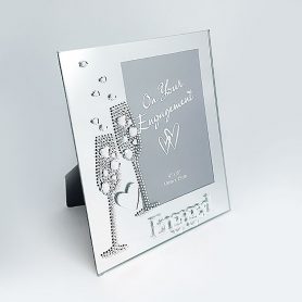 Mirrored On Your Engagement 4x6 Frame