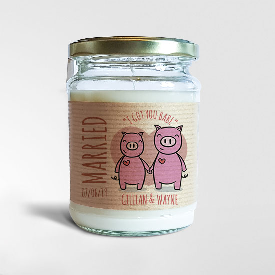 I Got You Babe Candle - Image 4