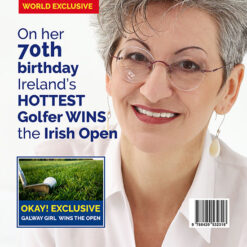 Irish Open Winner Spoof Magazine Cover