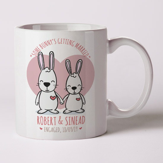 Some Bunny’s Getting Married - Mug (Personalise) - Image 3