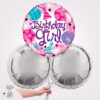 Birthday Girl Foil Balloon Bouquet